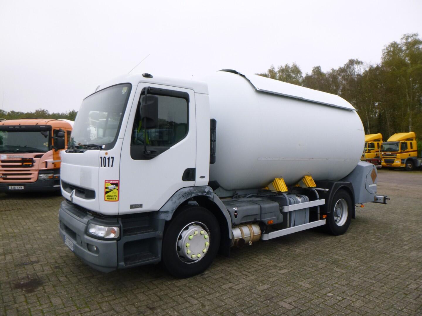 Renault Premium 270 4x2 gas tank 18 m3 / 1 comp | Vrachtwagen | Tankwagen gas