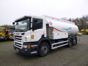 Scania P 320 6x2 fuel tank alu 19 m3 / 5 comp