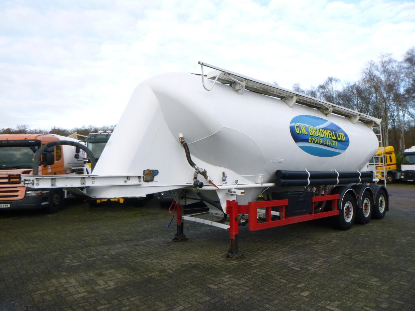 Spitzer Powder tank alu 40 m3 / 1 comp | Tankoplegger | Tankoplegger Poeder / bulk