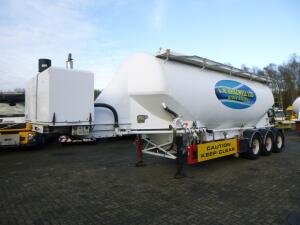 Feldbinder Powder tank alu 40 m3 + engine/compressor