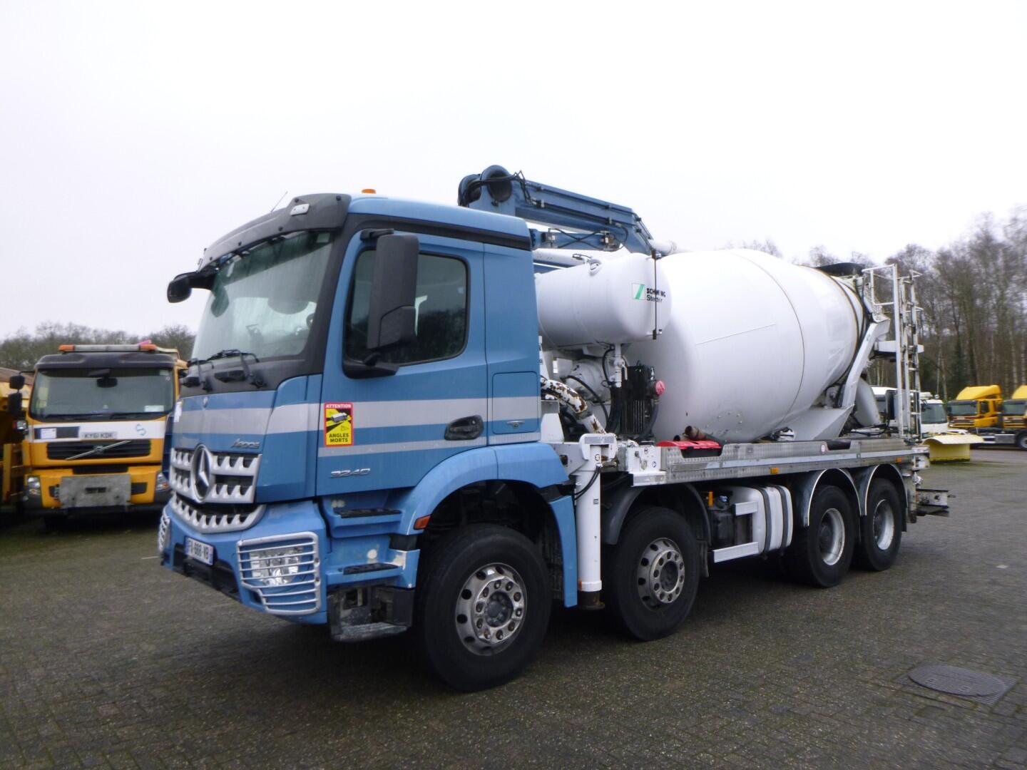 Mercedes Arocs 3240 8x4 Schwing-Stetter pump / mixer | Vrachtwagen | Betonpomp