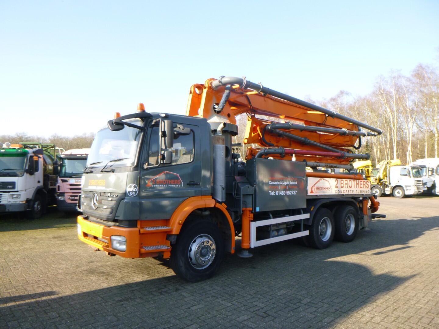 Mercedes Axor 2633 6x4 RHD Sermac SCL 130 concrete pump 32 m | Vrachtwagen | Betonpomp