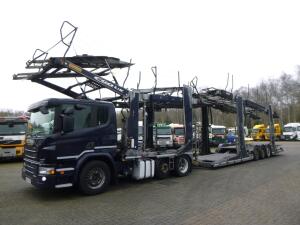 Scania P 410 6x2 RHD Rolfo car transporter