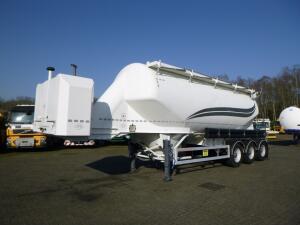 Feldbinder Powder tank alu 36 m3 + engine/compressor